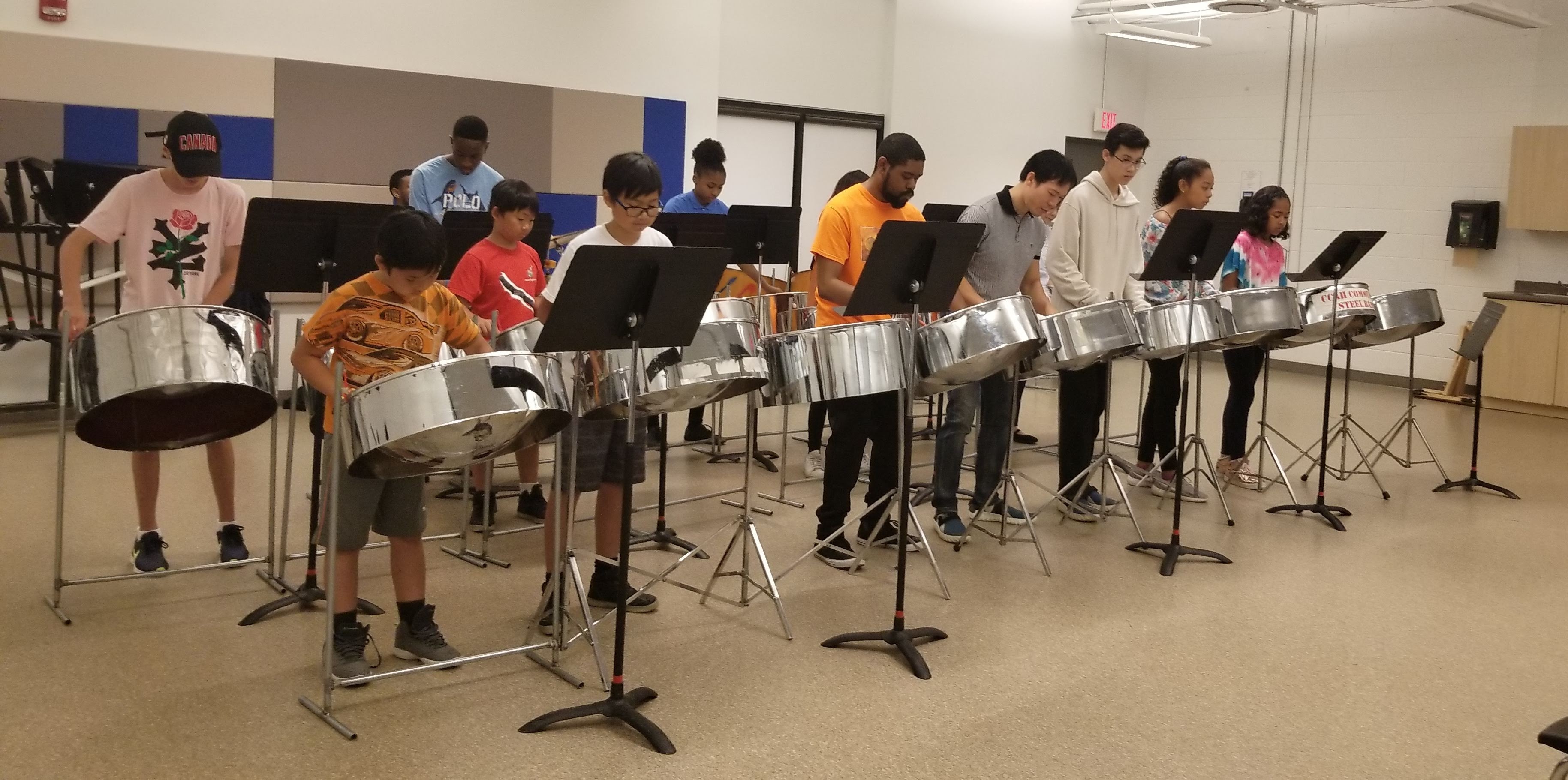 Steel Pan with the Canadian Caribbean Association of Halton at