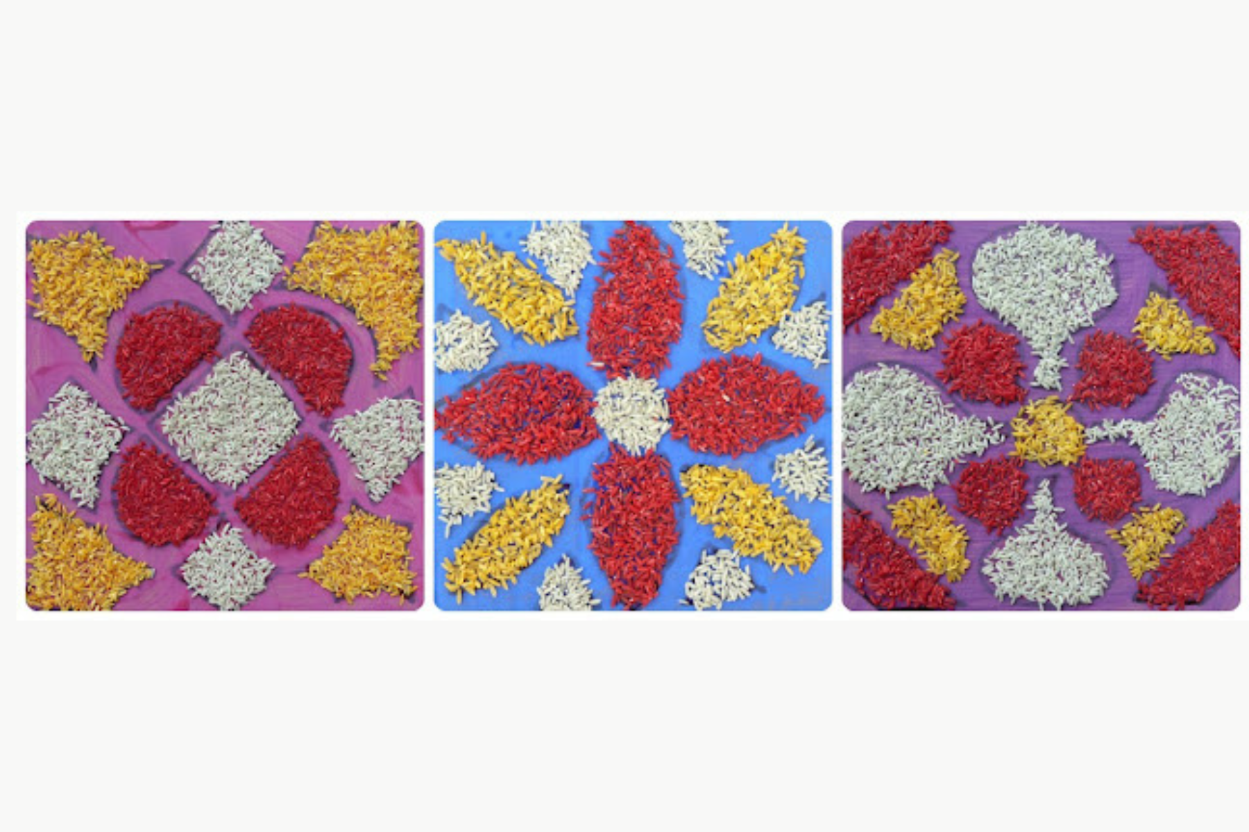 DIY Rangoli with Coloured Rice | Culture Days 2025