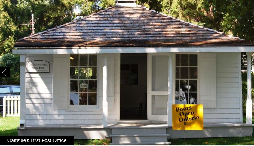 Q First Post Doors Open- Oakville's First Post Office | Culture Days 2019