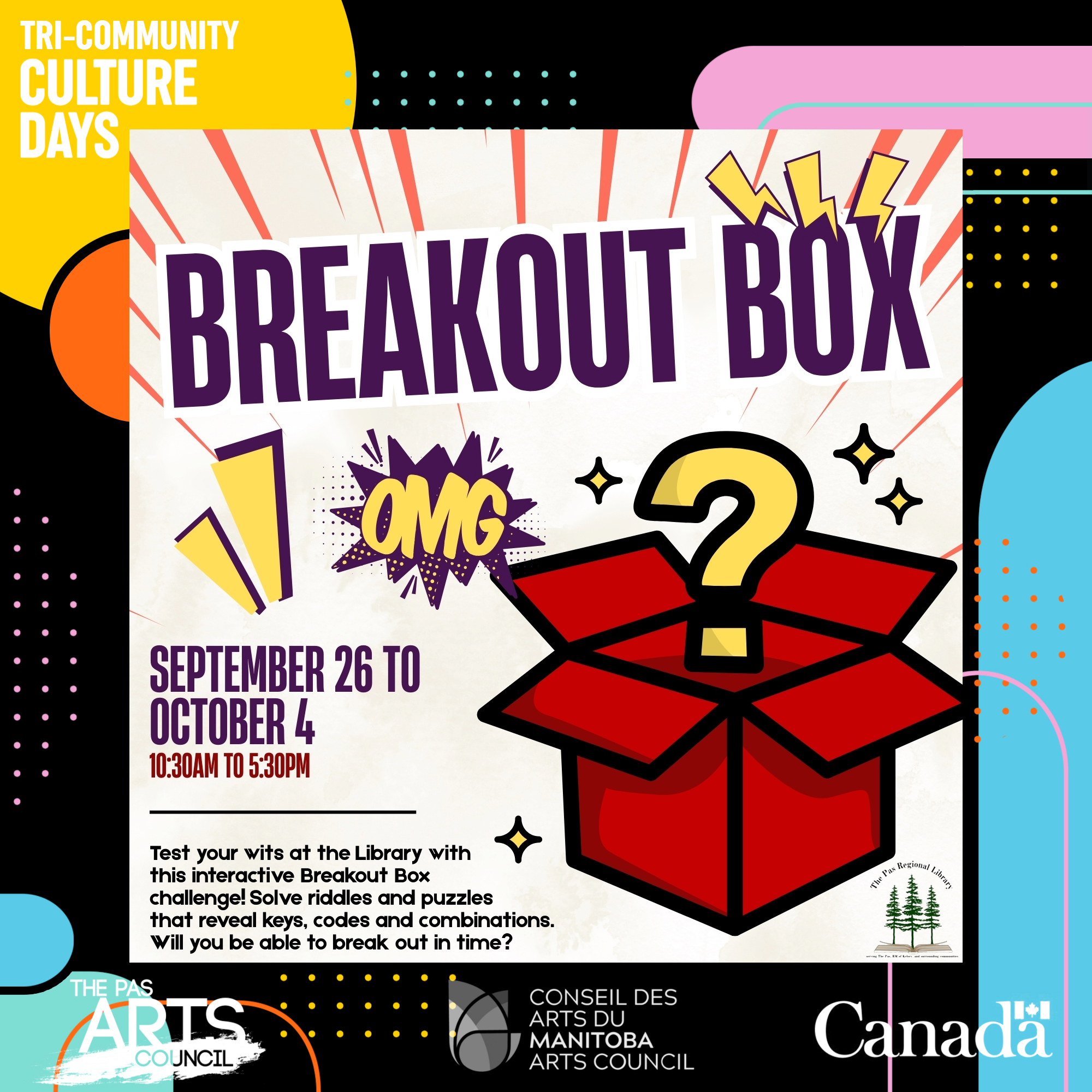 Breakout Box | Culture Days 2025