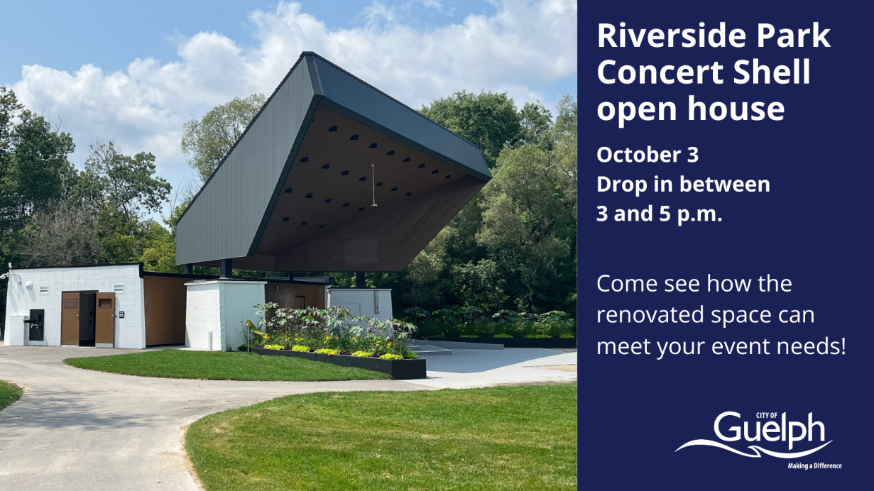 Riverside Park Concert Shell open house Culture Days 2024